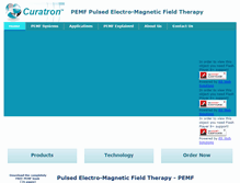 Tablet Screenshot of electro-magnetic-therapy.com